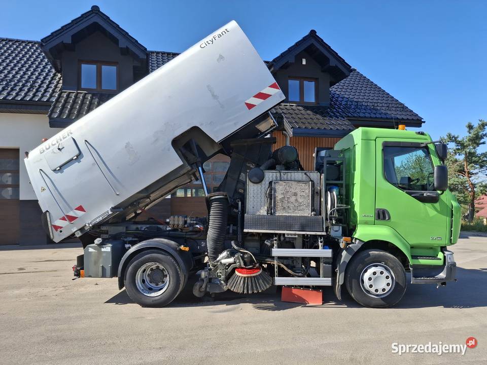 Renault Midlum 270 DXI Zamiatarka BUCHER radio / CD Sierakowice sprzedam