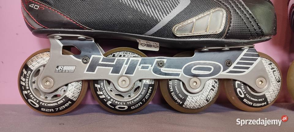 Bauer Vapor X40R HILO rolki hokejowe 385 EU 5R Skating Jasień