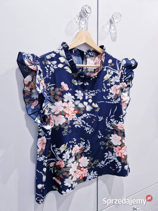 Praktycznie nowa kwiecista bluzeczka Rozmiar 38(M) Dąbrowa Górnicza