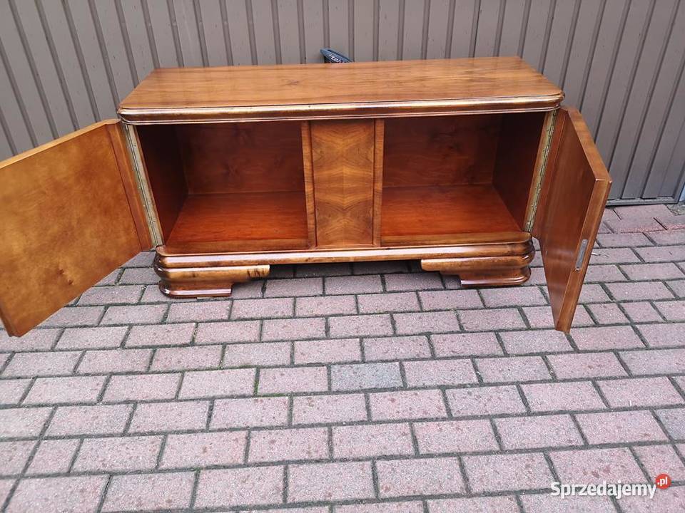 Komoda Niska ARTDECO Orzech RTV 125 Stara Antyk