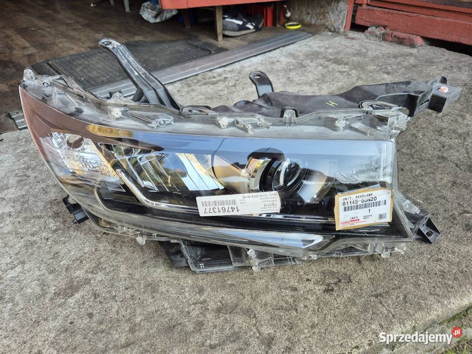 Toyota Land Cruiser J150 Lampy przednie mazowieckie