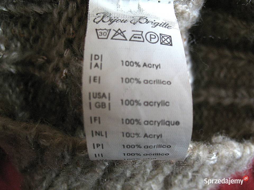 Czapka i rękawiczki ciepła na zimę rozmiar S
