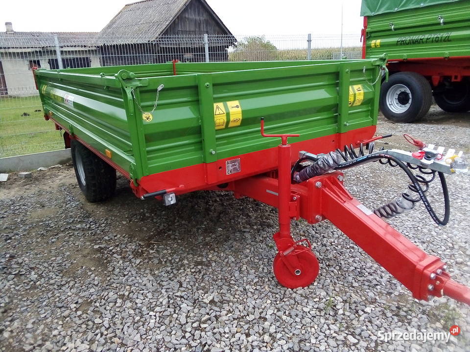 Przyczepa rolnicza jednosiowa Pronar T6542