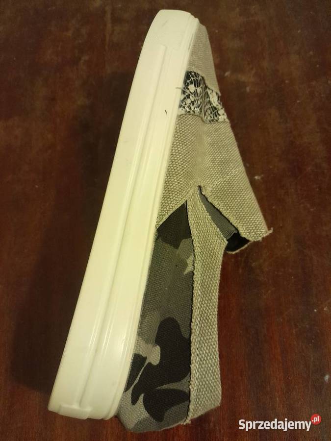 Buty na wiosnę lato tkanina Darłowo