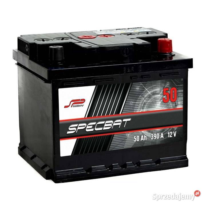 Akumulator SPECBAT 50Ah 390A Specpart Koszalin zachodniopomorskie Darłowo sprzedam