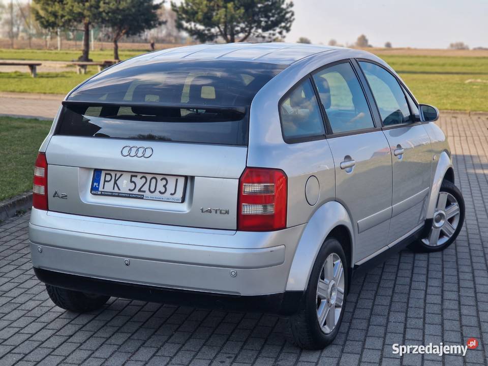 Audi A2 14TDi Dobra 4L100 Klima Bez Korozji manualna Pleszew