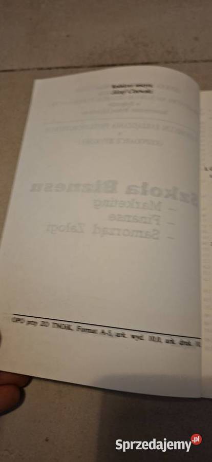 Szkoła Biznesu 1991 rzadkie materiały TNOiK