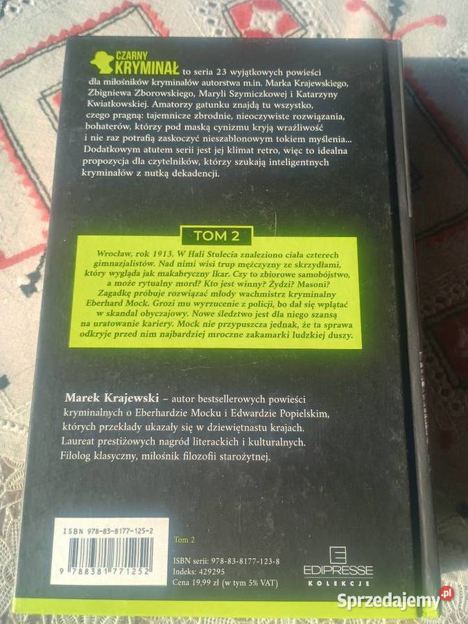 Mock Marek Krajewski świętokrzyskie Kazimierza Wielka