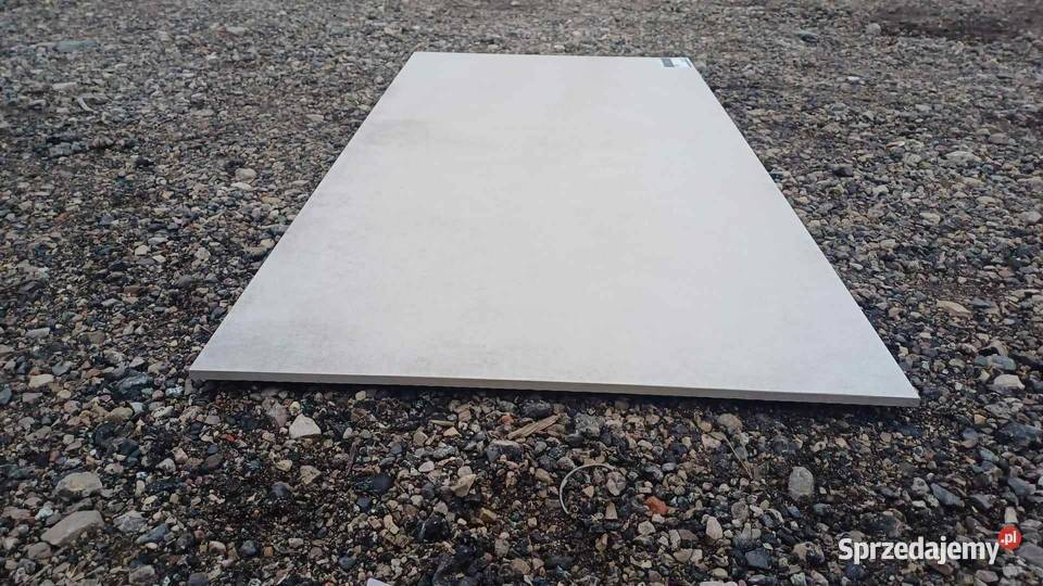 F Gres imitujący beton DURBAN WHITE 60X120 Gl