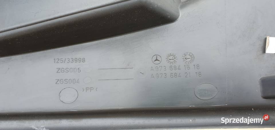 MERCEDES ATEGO AXOR OSŁONA NAKŁADKA PROGU sprzedam