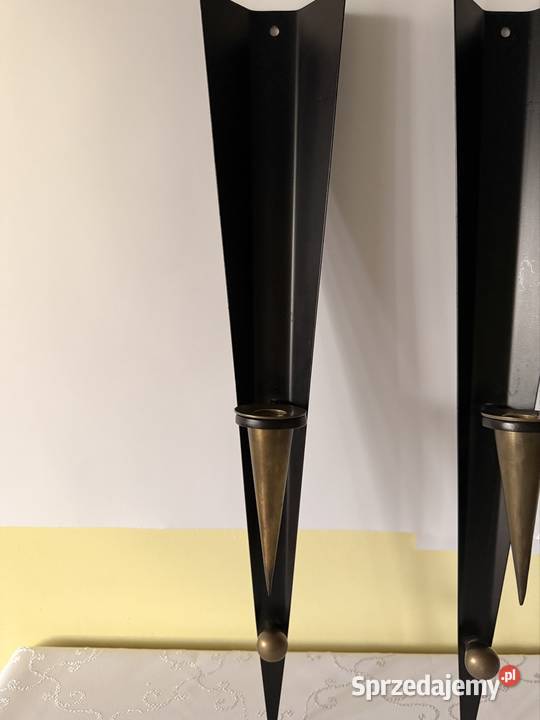 Świeczniki Ścienne Kinkiety Art Deco Vintage Czerwionka-Leszczyny sprzedam