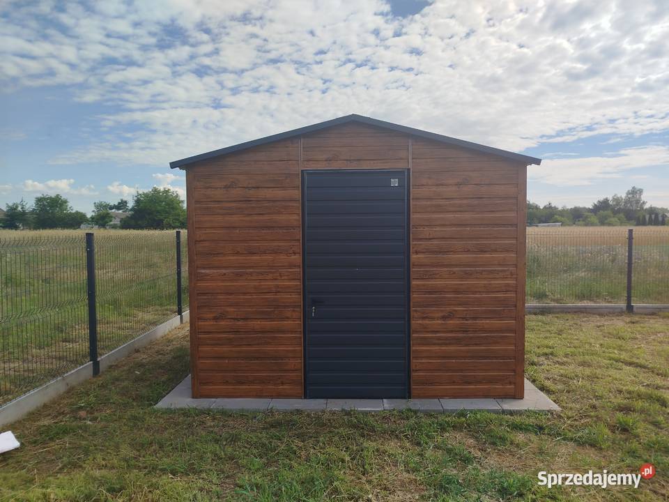 Wiata ogrodowa GARAŻ BLASZANY Domek Ogrodowy Pozostałe