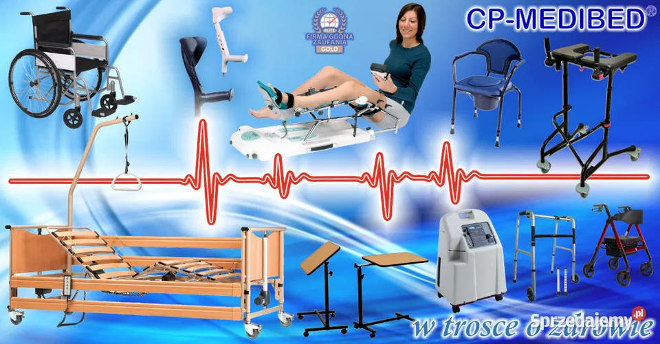 Szyna CPM do rehabilitacji biodra kolana Bielsko Bielsko-Biała