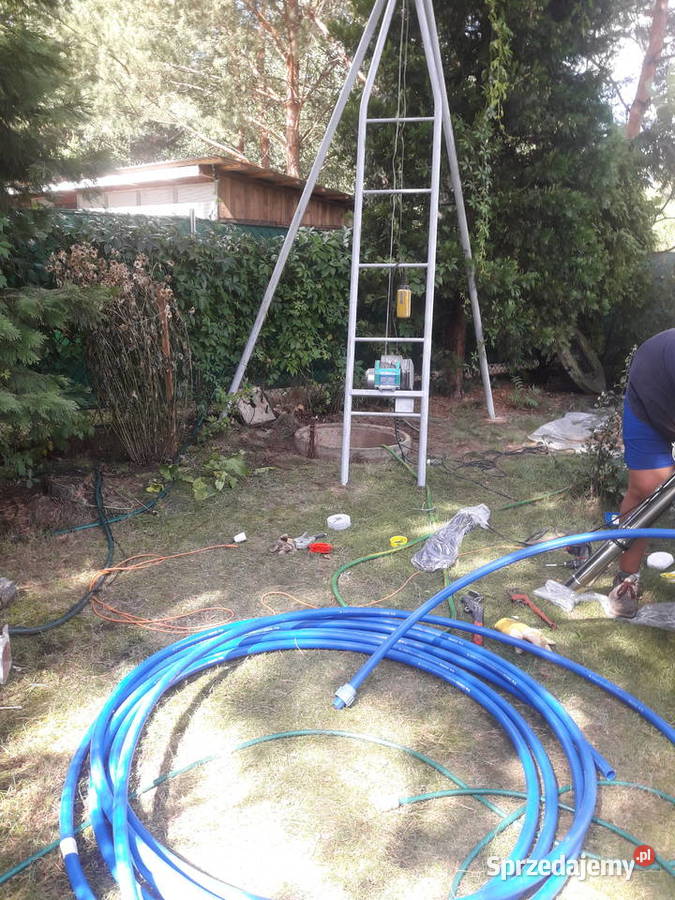 Pogłębianie studni Głębinówka w studni