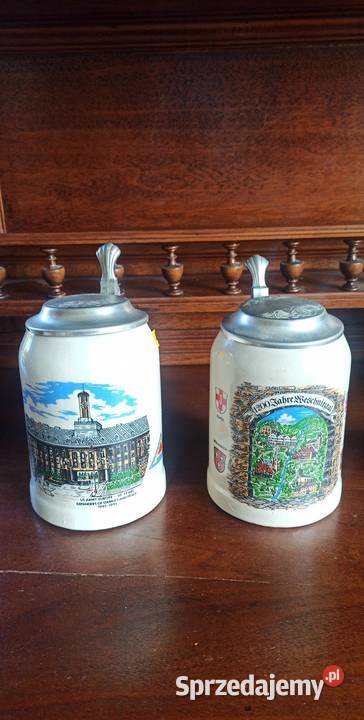 Kufel syg Zinn 50 lecie US Army w Europie Gdańsk