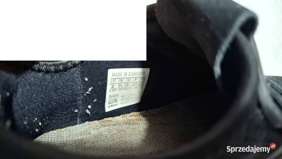 Buty sportowe chłopięce Adidas 335 215 czarne Dla Dziecka śląskie Czeladź