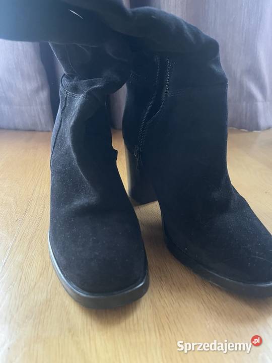 Muszkieterki zamszowe Zign rozmiar 38 stan Warszawa sprzedam