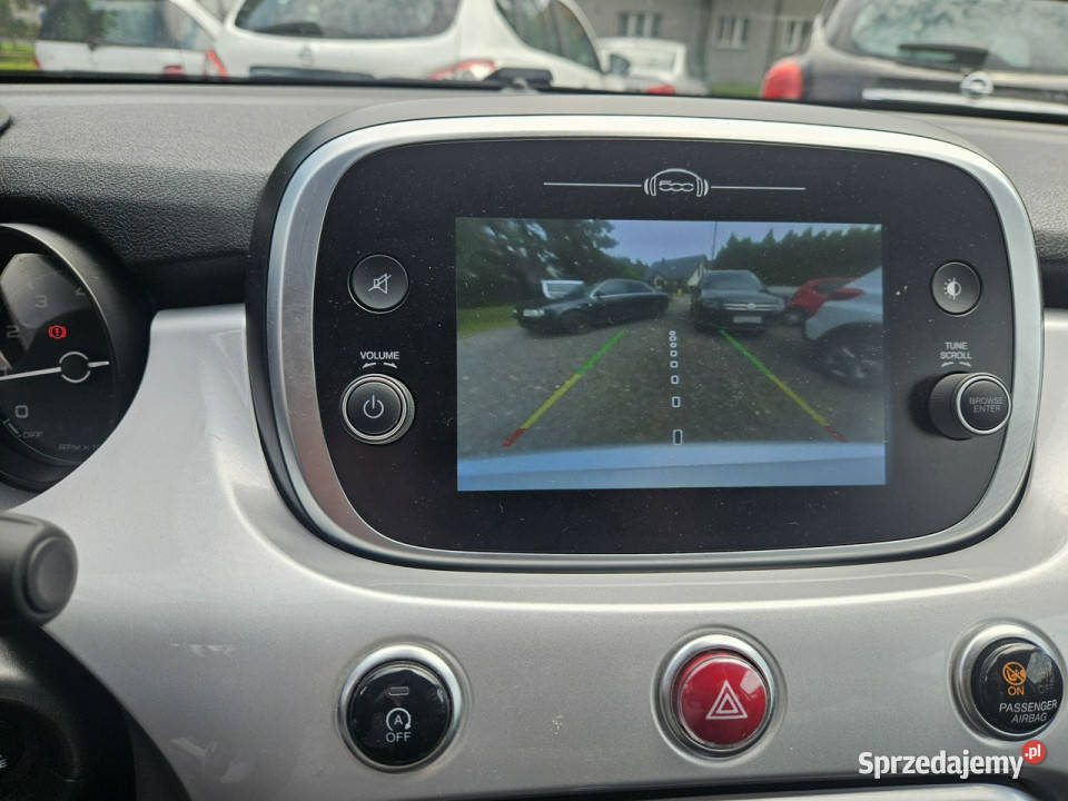 Fiat 500x Nawigacja Podgrzewane fotele Tempomat wspomaganie kierownicy 500X