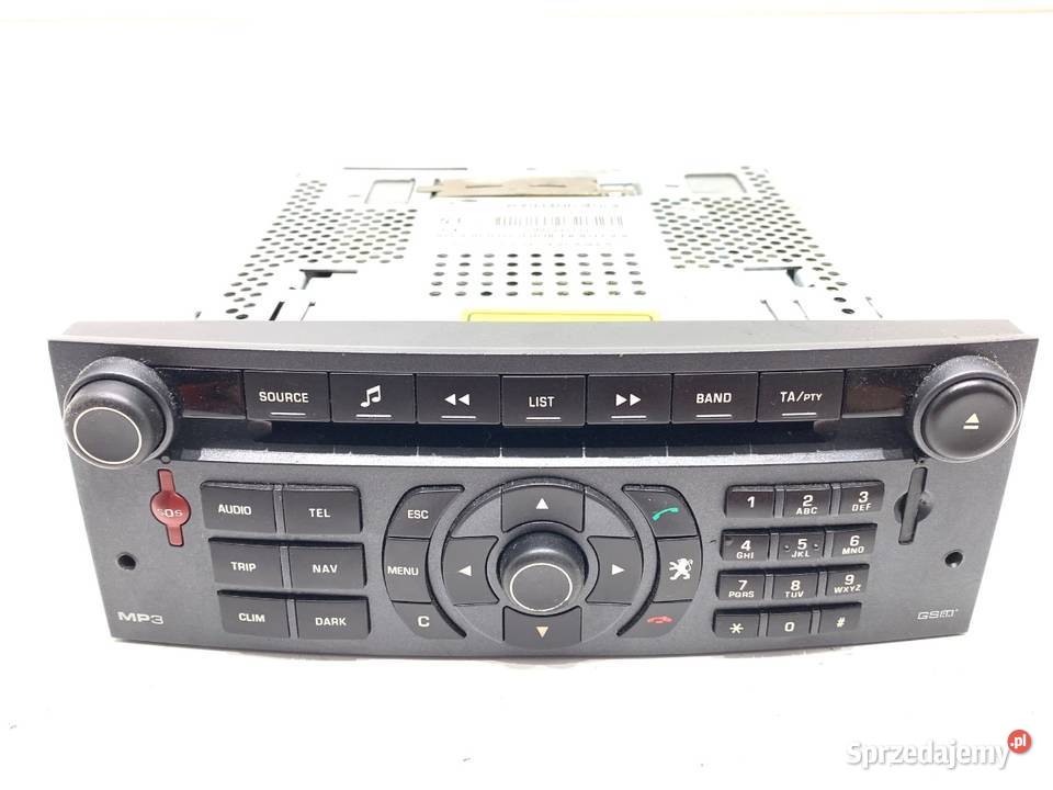 RADIO PEUGEOT 407 96614505XA ODTWARZACZ