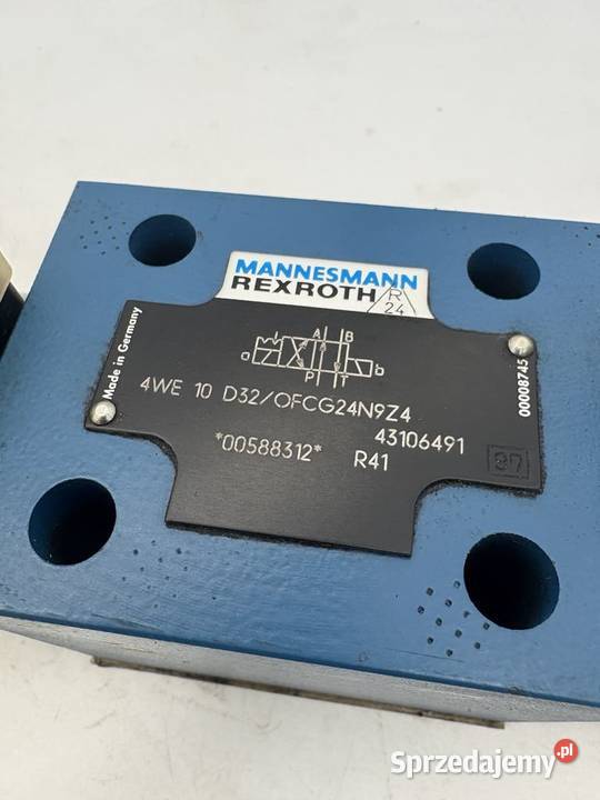 Rexroth 4WE 10 D32OFCG24N9Z4 Hydraulic Valve mazowieckie Warszawa sprzedam