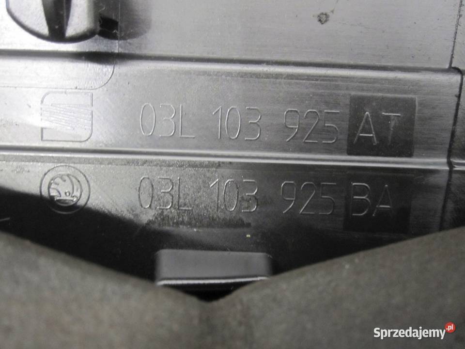 SKODA FABIA II osłona górna silnika 03L103925