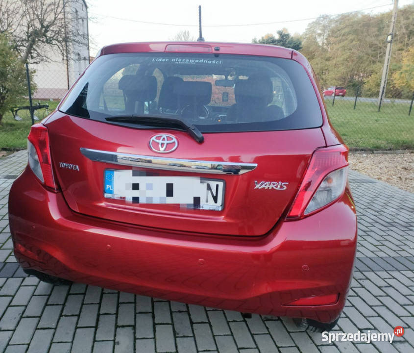 Toyota Yaris Toyota Yaris krajowa Polski Salon 1 Rok produkcji 2013 śląskie