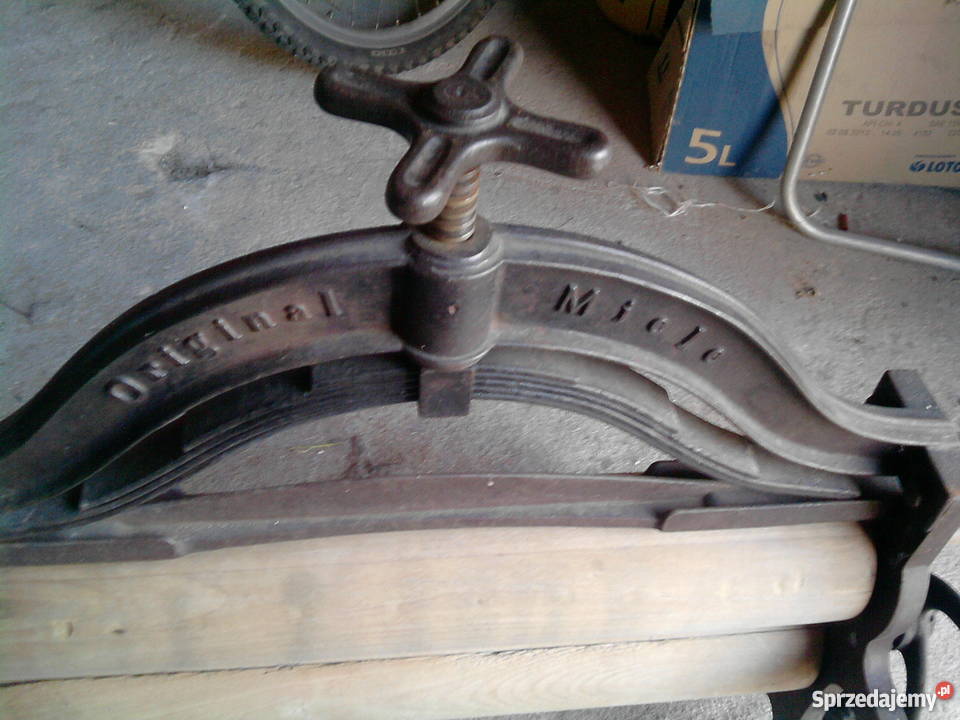 Zabytkowy magiel Original Miele Słubice