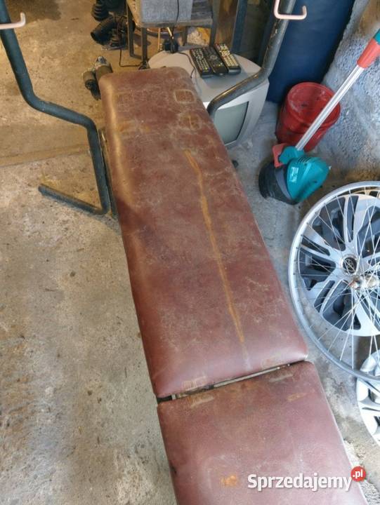 Ławeczka ławka do wyciskania sztangi na leżąco