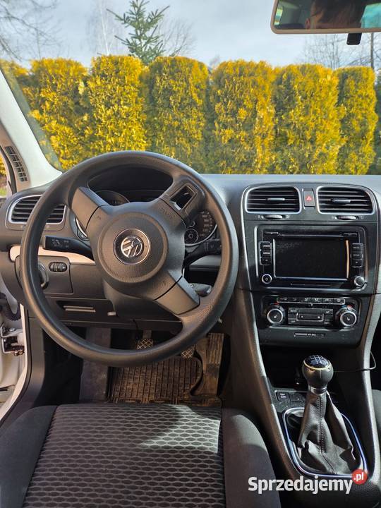 VolkswagenGolfVI Rok produkcji 2010 małopolskie Trzciana