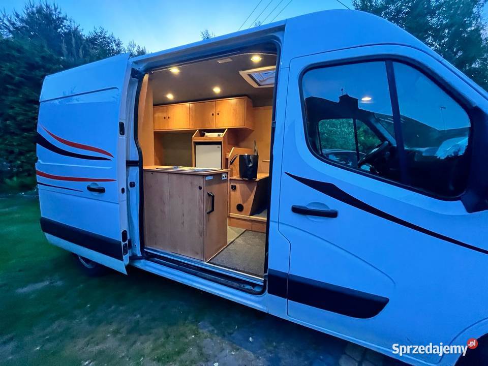 Kampervan Renualt master 23 2015r Rok produkcji 2015