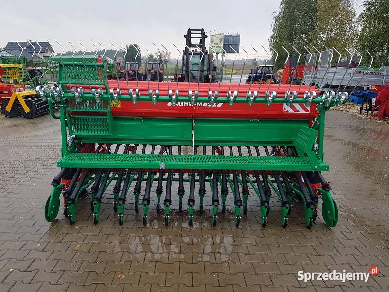 Siewnik zbożowy Agro masz różne szerokości 25m nieuszkodzony wielkopolskie Jarocin sprzedam