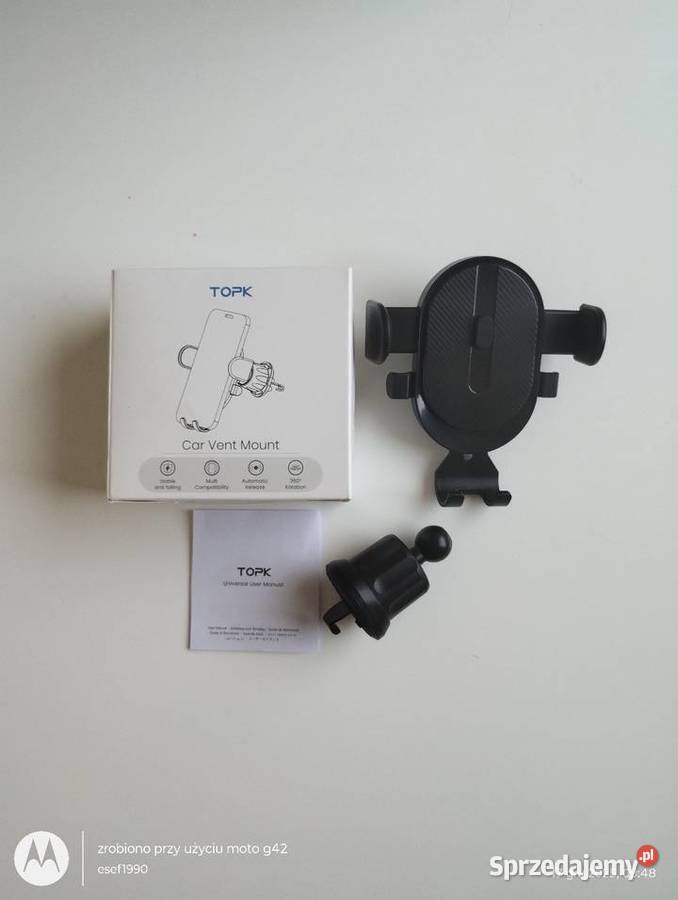 Uchwyt na telefon do samochodu TOPK PREMIUM