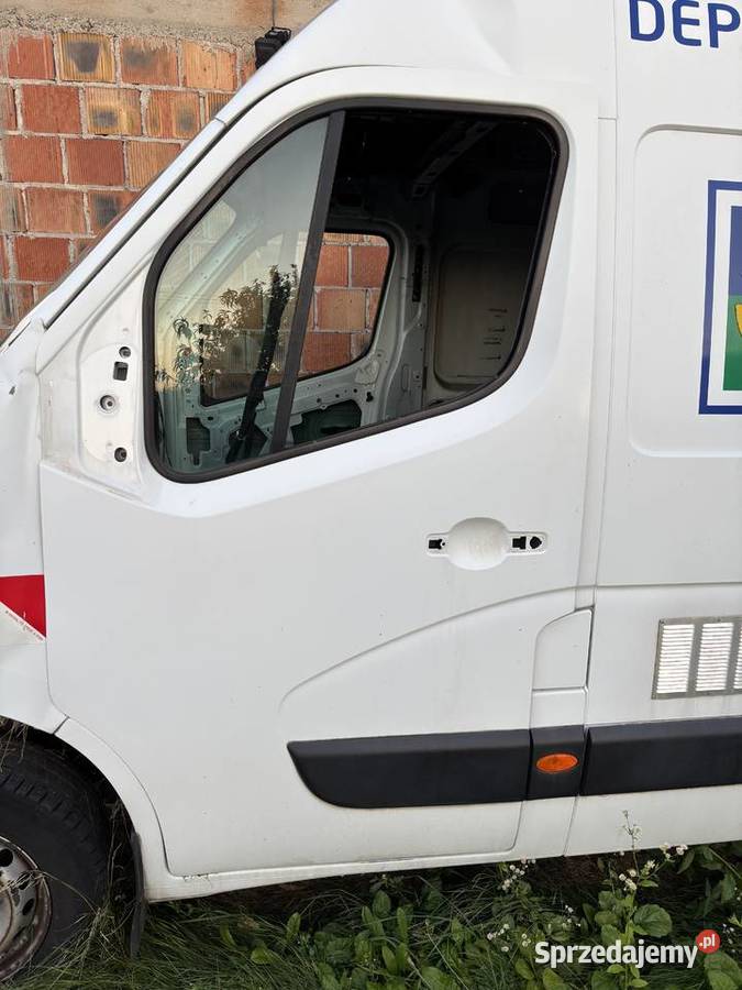 2018 Renault Master części drzwi błotniki dostawcze małopolskie Brończyce sprzedam