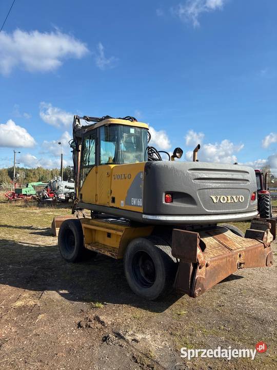 Volvo EW 160 koparka kołowa Brzeziny sprzedam