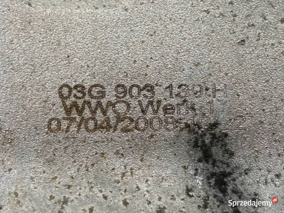 ŁAPA WSPORNIK ALTERNATORA O3G903143 20 TDI osobowe