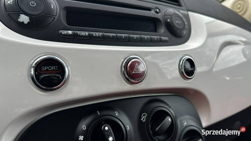 Fiat 500 14 Automat 100 Klima Czerwone wnętrze 2/3 sprzedam