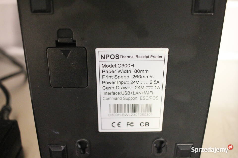 Drukarka paragonowa NPOS C300H USB BONOWA