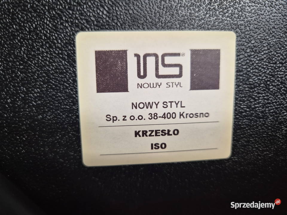 Krzesło konferencyjne tapicerowane ISO ARM Nowy małopolskie Nowy Targ