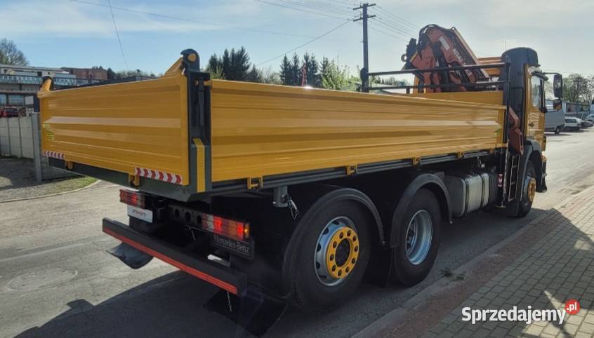 Mercedes Axor 2529 6x2 Nowy Kiper Wywrotka 3str podkarpackie Łańcut