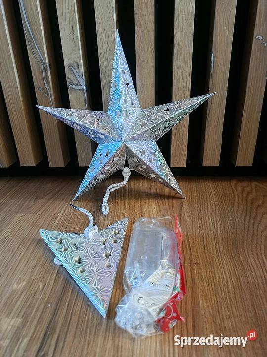 zestaw 3 gwiazd papierowych Kalety