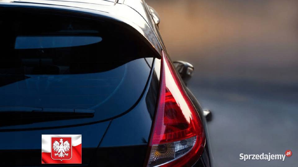 NAKLEJKA Grafika na samochód auto FLAGA POLSKI