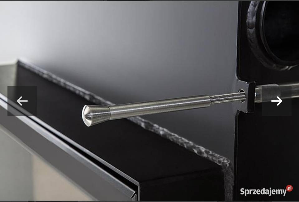 LOUIS AIR 10 kW Twin Glass Kominek hybrydowy na