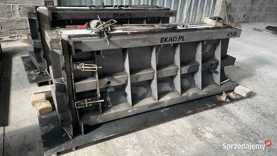 Forma do produkcji barier drogowych zapora Mińsk Mazowiecki