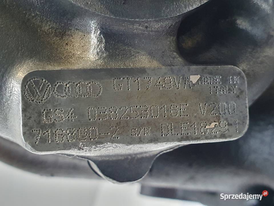 TURBOSPRĘŻARKA Skoda Fabia I 19 TDI turbo Silniki i osprzęt sprzedam