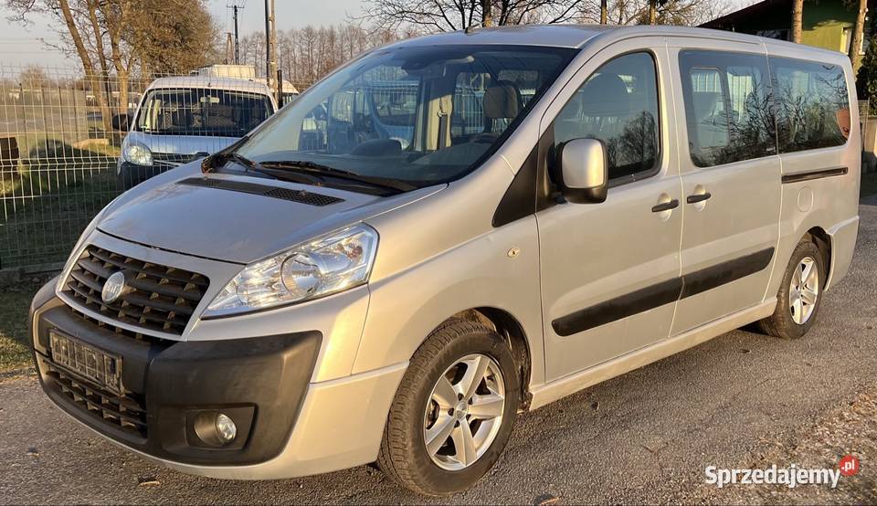 Fiat Scudo Long 9 osób 2x Klima 2x drzwi suwane Poddębice sprzedam