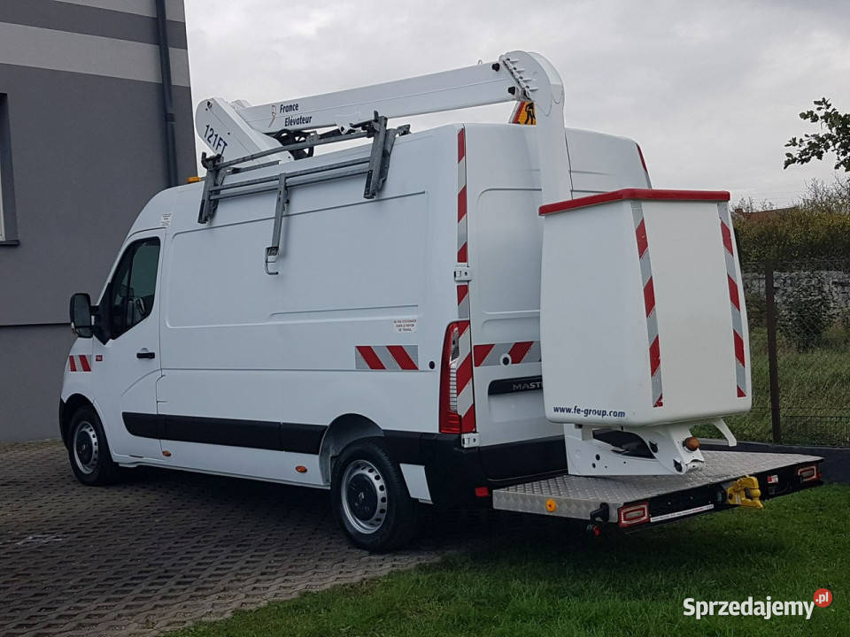 Renault Master L2H2 ZWYŻKA UDT PODNOŚNIK KOSZOWY Poręba