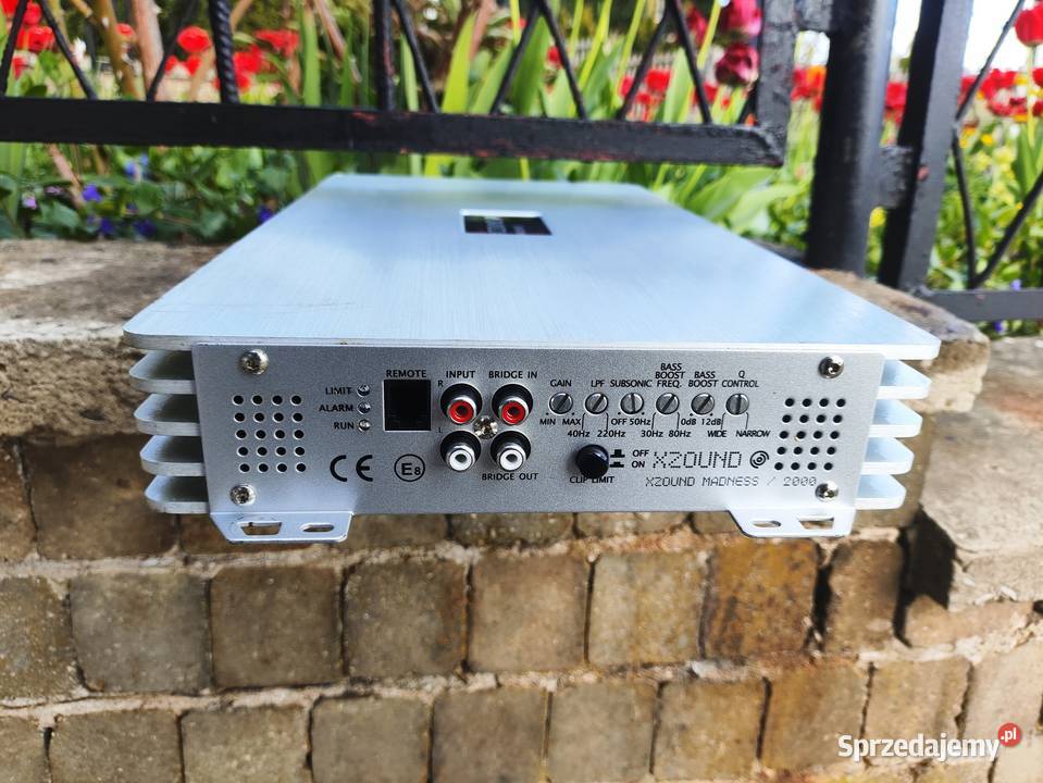 Wzmacniacz samochodowy 1 kanałowy monoblok Ilość kanałów 1 śląskie Niegowonice sprzedam