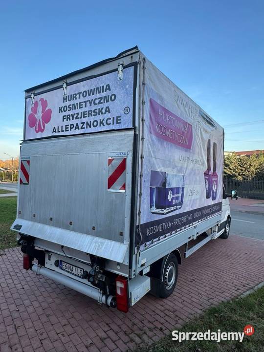 Volkswagen Crafter plandeka z windą automat łódzkie Zgierz sprzedam