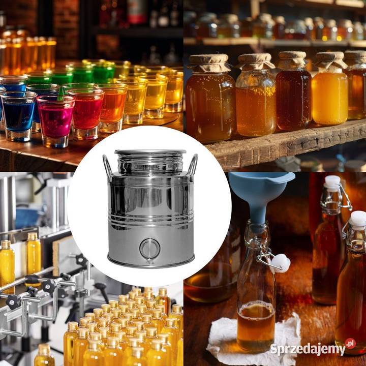 Beczułka antałek bańka beczka nierdzewna INOX na