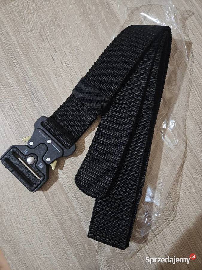 Pasek taktyczny nylonowy 120 czarny Dąbrowa Górnicza